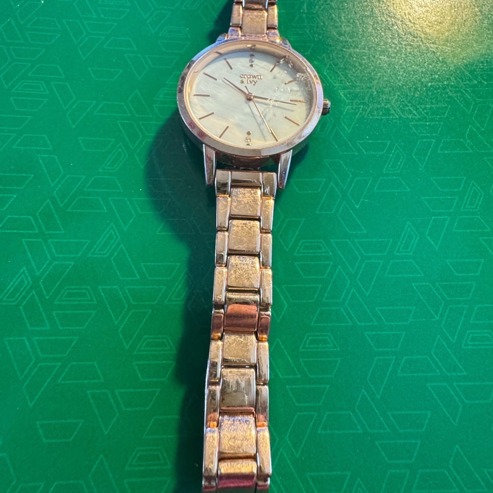Gold and Silver Watch